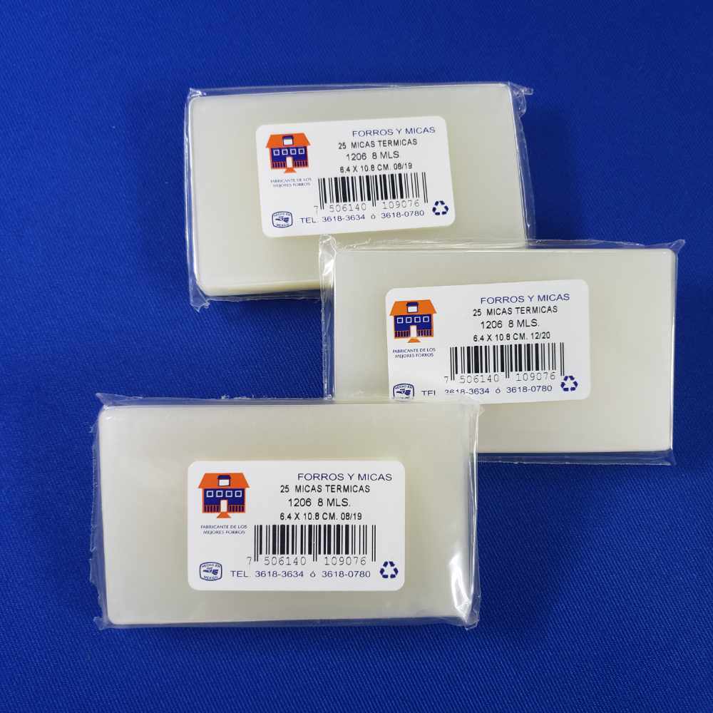 MICA TÉRMICA 1206 6.4 x 10.8 (100pz)